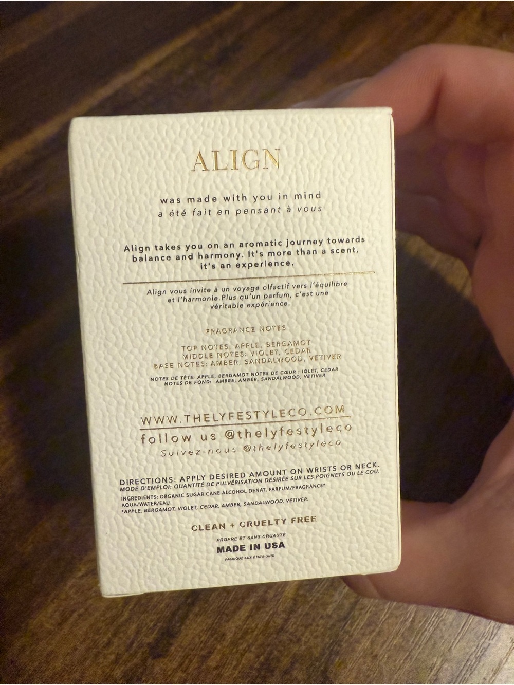 THE LYFESTYLE CO. Align Eau de Parfum - Picture 4 of 7